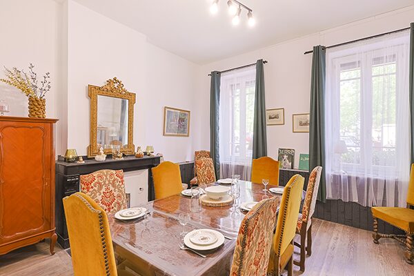 Table à manger de la Maison seniors de Graulhet