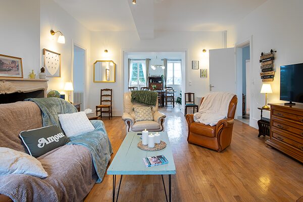 Séjour de la Maison partagée Alzheimler de Vire