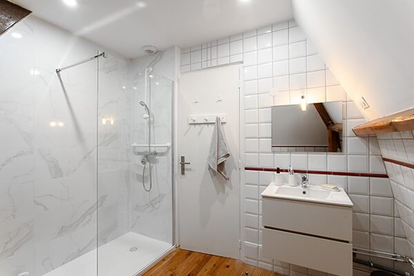 Salle de douche de la Maison partagée Alzheimler de Vire