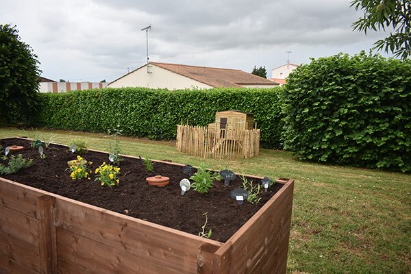 Potager de la Maison seniors Alzheimer de Luçon
