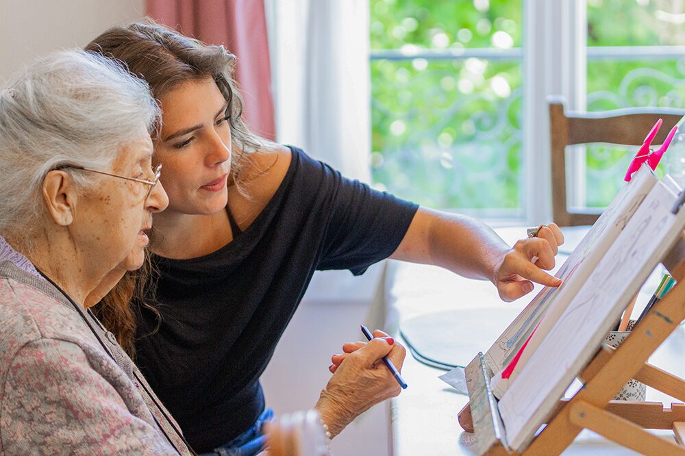 Activité à la Maison partagée pour seniors Albi