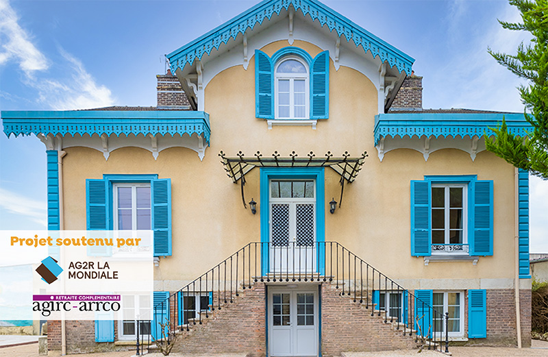 Maison Partagee de Troyes Facade avec logos