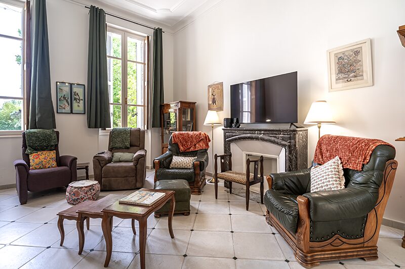 Maison partagee Alzheimer de Cavaillon salon