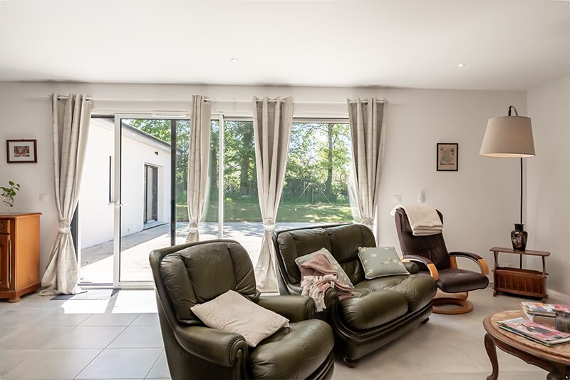 Maison partagee Saint Sornin Leulac Salon 2