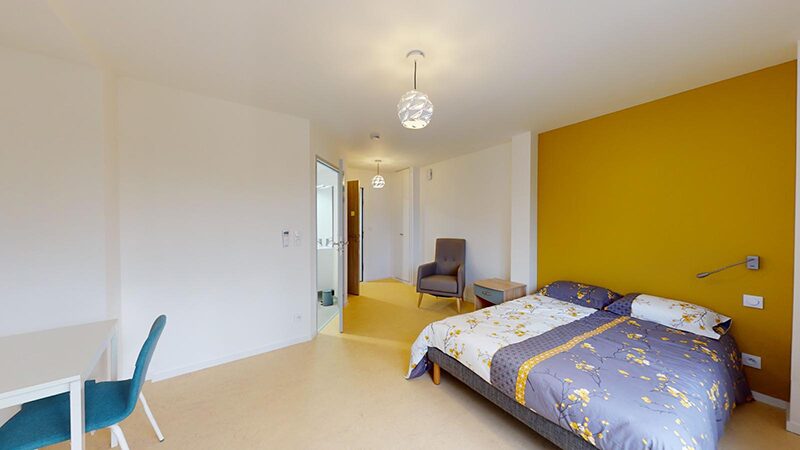 Maison partagee de Courtefontainechambre