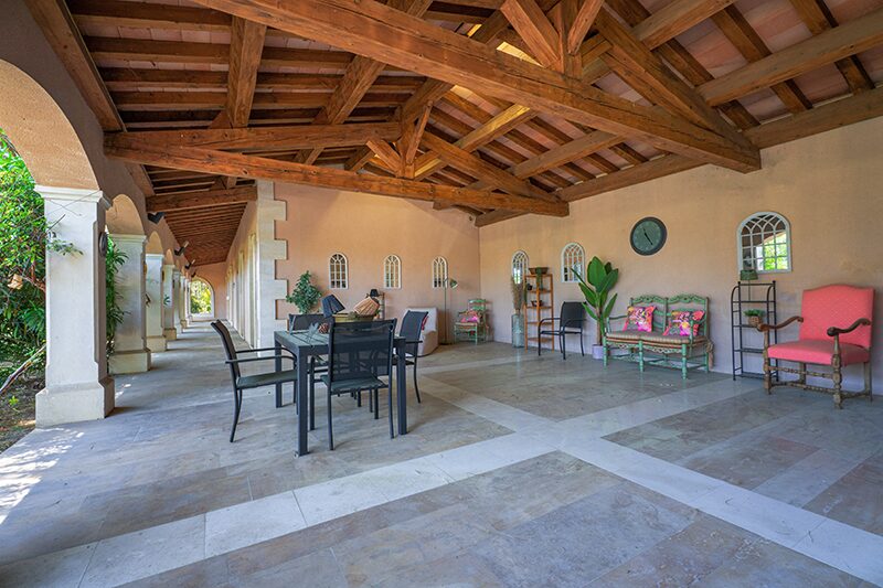 Maison partagee de Molleges Terrasse