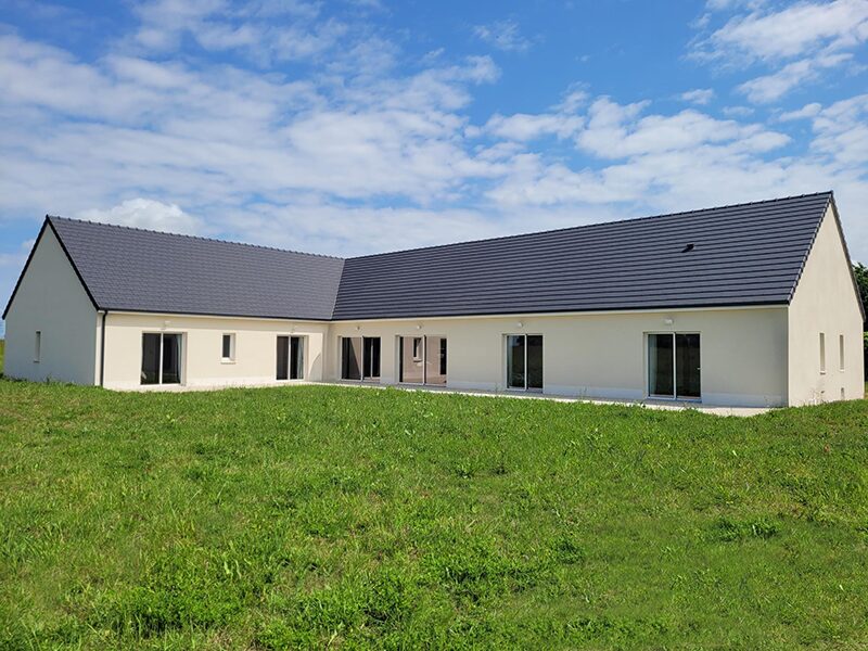 Maison partagee de PoulainesFacade jardin 2