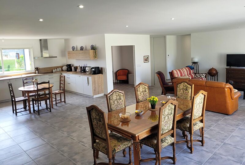 Maison partagee de PoulainesSalle a manger
