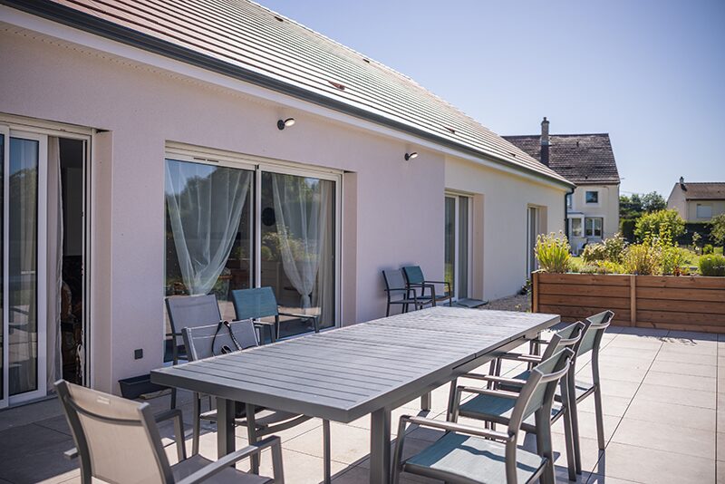 Maison partagee pour seniors de Longeault Pluvault Terrasse 2