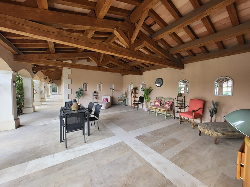 Maison partagee pour seniors de Molleges Salon de Jardin