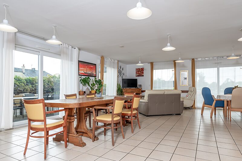 Maison partagee pour seniors de Roudouallec Salle a manger