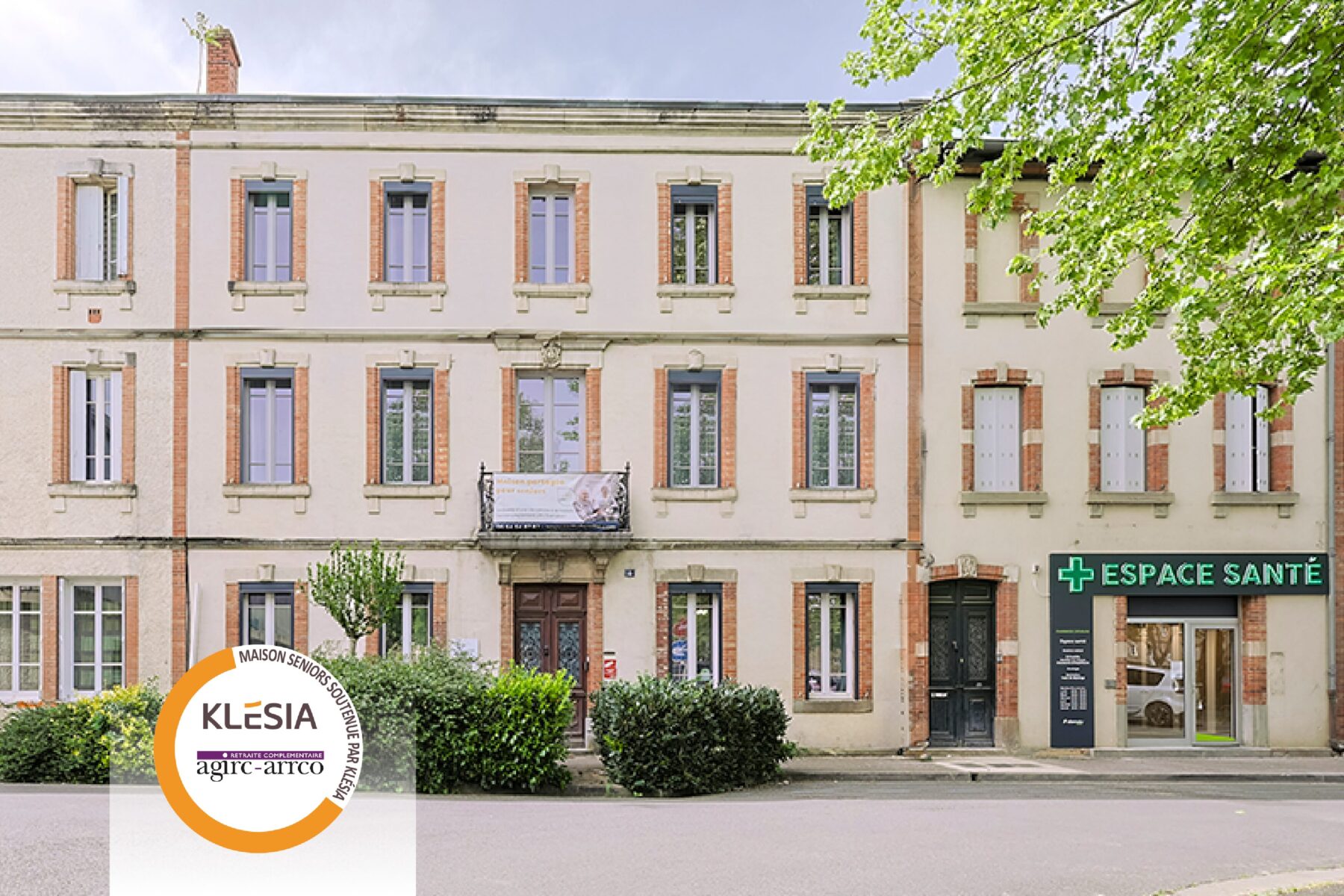 Maison seniors de Graulhet façade