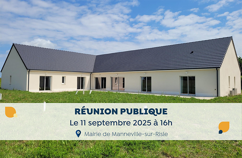Manneville sur Risle avec mention Reunion publique