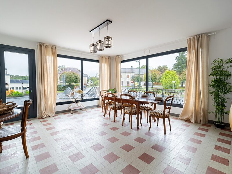 Salle a manger Maison partagee Alzheimer de Saint Jory de Chalais