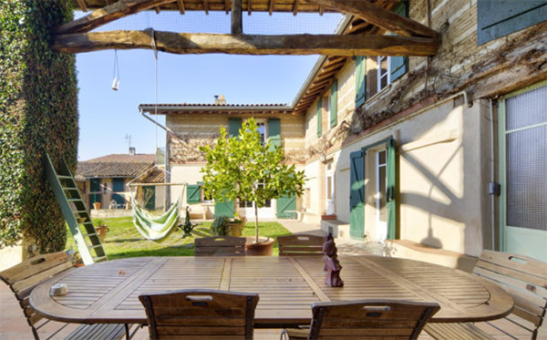 Terrasse et Jardin Maison Bessieres